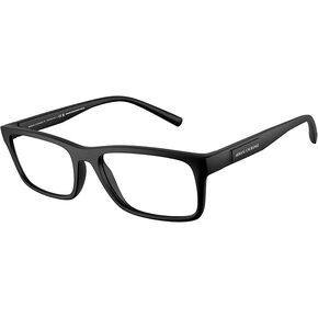 Armani Exchange Men's Ax3115f Low Bridge Fit Rectangular Prescription Eyewear Frames