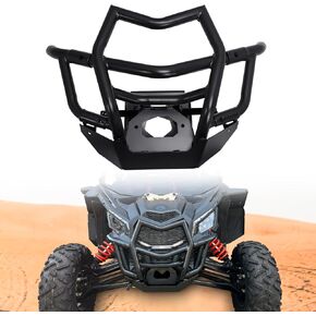 X3 الأمامي قبل المركز ، واقي واقي الفرشاة الأمامي المدمج متوافق مع Can Maverick X3 Max Turbo R RR 2017-2025 إكسسوارات استبدال OEM # 715002878 الشريط الشاق للخدمة الثقيلة