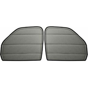 Front Door Window Covers(Pair) for Ford Econoline, Magnetic Direct Fit, Insulated Window Sunshade, Privacy Screened Econoline Van Accessories