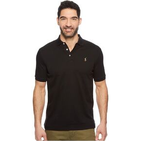 POLO RALPH LAUREN Men's Soft Touch Polo Shirt, Polo Black, S