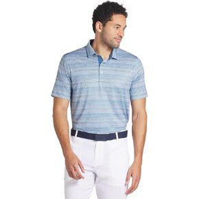 PUMA Men's Fair Isle Micro Print Polo
