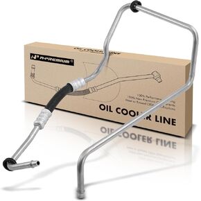 A-Premium Automatic Transmission Oil Cooler Line Hose Assembly Compatible with Chevrolet Impala 2007-2011 V6 3.9L