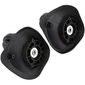 1 Pair Luggage Suitcase Wheels PVC Suitcase Replacement Wheels great Accessory for Luggage Suitcase (W041-2 L)