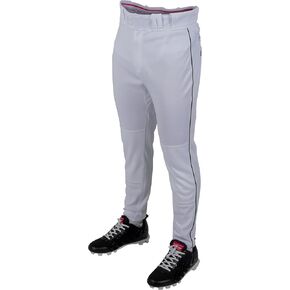 Rawlings Men's Pro 150 Series Baseball Pants | مدبب الركض FIT | أحجام البالغين | الأنابيب | ألوان متعددة
