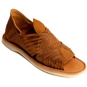 المكسيك en la piel المصنوع يدويًا من جلود الباشوكو للرجال - شقق مفتوحة من أخمص القدمين مع تصميم كريب وتصميم مريح وأنيق ، أحجام 7us - 13us in Kuwait