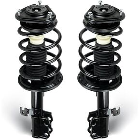 Front Complete Struts Assembly w/Coil Spring Shock Absorber Compatible with 2003-2008 Toyota Corolla, Replace for 172114 172115, 2Pcs