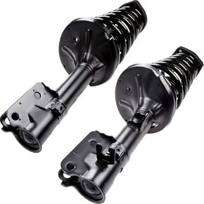 Rear Struts, OCPTY Complete Strut Assembly w/Sping Fits 2005 2006 2007 2008 2009 for Hyundai Tucson | 2005 2006 2007 2008 2009 2010 for Kia Sportage Automotive Replacement Struts with 172221 172222