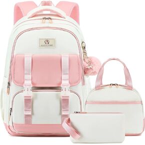 حقيبة الظهر AO Ali Victory School for Girls 15.6 بوصة محمول حقائب تحمل على الظهر الكلية COLLEED BOOKBAG CTOP