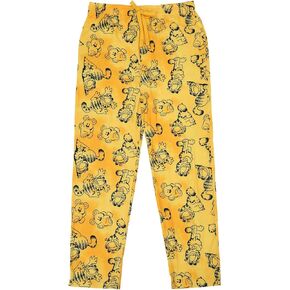 Bioworld Men's Adult Garfield Orange Sleep Pants- XX-Large