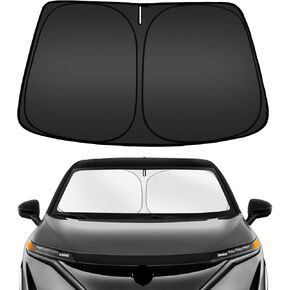 ARISMOTOR Windshield Sun Shade for NIS-san Ariya EV 2023-2025, Custom Fit Foldable Front Window Sunshade Sun Visor Protector, Block UV Rays Keep Your Car Cooler