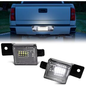LED LED LID LID LIGHT LAMP SESSINESS PRESSION FOR CHEVY 2015-2021 Colorado ، 2014-2021 Silverado 1500 ، GMC 2015-2021 Canyon ، 2014-2021 Sierra 1500 ، Pack of 2 2
