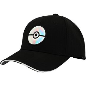 Pokémon الكبار المجسم Pu Pokeball النخبة السوداء القبعة Flex ...