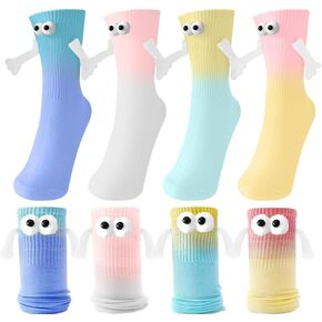 Magnetic Holding Hands Socks, Cute Funny Socks That Hold Hands for Men Women