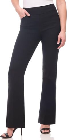 Women's Pull-On Stretchy and Dressy Boot Cut Career Pant in Saudi Arabia