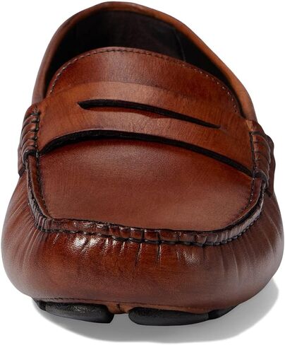 Johnston & Murphy Men’s Dayton Penny Shoes - Men’s Dress Shoes, Leather Moccasin Shoes, Dress Shoes for Men, Cushioned Footbed, Men’s Penny Loafers, Business Casual Shoes in Saudi Arabia
