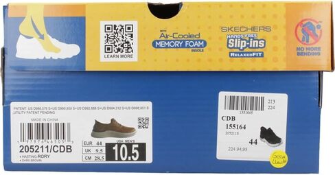Skechers Men's Hasting-Rory Moc Toe in Saudi Arabia