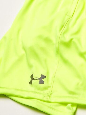 Under Armour Boys' UA Velocity Shorts (as1, Alpha, l, Regular, Pitch Gray/Black - 013, Large) in Kuwait