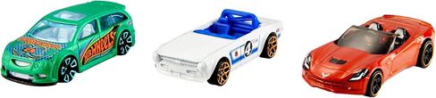Hot Wheels 3 Car Pack, Multipack of 3 Hot Wheels Vehicles, Instant Starter Set, Collection of 1:64 Scale Toy Sports Cars, Rolling Wheels, For Kids 3 Years & Up in Saudi Arabia
