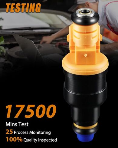 0280150943 Fuel Injectors Fit For:-Ford F250 5.4L 1997-1999 5.8L 1989-1996 for:-Mustang 1996-2004 F150 F350 E150 E250 Bronco, For:-Lincoln Navigator Town Car, For:-Mercury Grand Marquis (Set of 8) in Kuwait