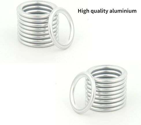 24pcsM14 Drain Plug Gaskets Crush Washer Drain Plug - Replacement for Audi/Volkswagen Crush Washer OEM N0138157 in Saudi Arabia