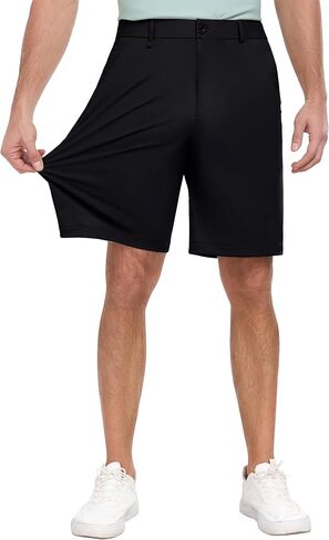PEGENO Men's Golf Dress Shorts - Lightweight Waterproof Quick-Dry Casual Summer Shorts in Kuwait