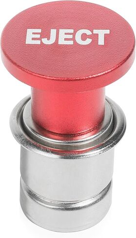 Car Cigarette Lighter Plug, 12V Anodized Aluminum, Eject/FIRE MISSILES/NITROUS, Red in Saudi Arabia