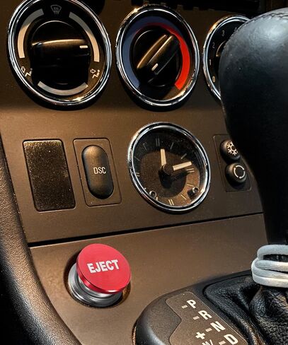 Car Cigarette Lighter Plug, 12V Anodized Aluminum, Eject/FIRE MISSILES/NITROUS, Red in Saudi Arabia