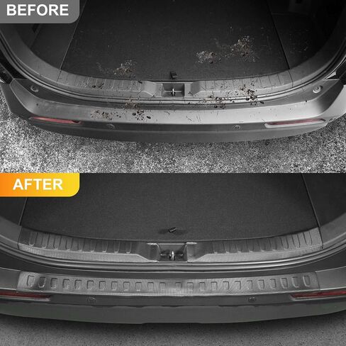 TTX LIGHTING Rear Bumper Protector Compatible with Toyota RAV4 2019-2025: TPE Trunk Sill Cover Protector Replacement for Toyota RAV4 Accessories, Balck (8PCS Door Sill +3PCS Trunk Sill) in Saudi Arabia