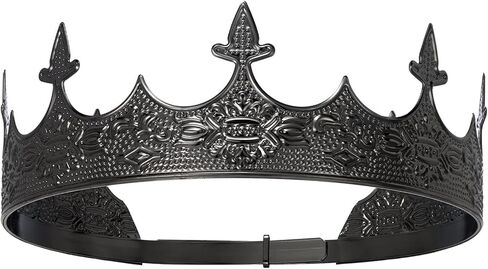 King Crown for Men Crowns Tiara for Birthday Party Costume in Saudi Arabia