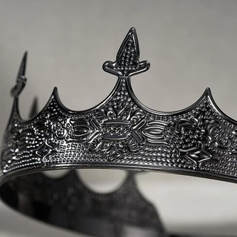 King Crown for Men Crowns Tiara for Birthday Party Costume in Saudi Arabia