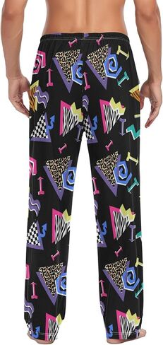 جوديان الثمانينيات من القرن التاسعينيات ، بانس بيجاما للرجال بانت نوم ناعم مع جيوب نوم سراويل صالة PJ للرجال in Kuwait