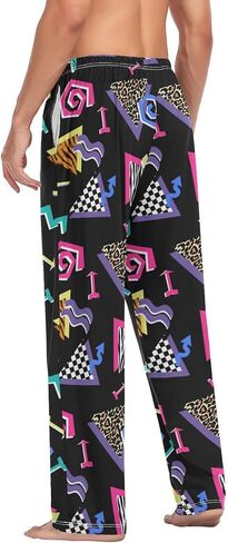 جوديان الثمانينيات من القرن التاسعينيات ، بانس بيجاما للرجال بانت نوم ناعم مع جيوب نوم سراويل صالة PJ للرجال in Kuwait