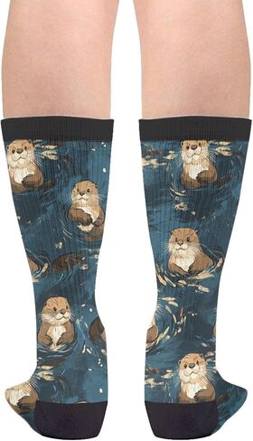 Funny Novelty Socks Casual Athletic Crazy Cute Crew Socks For Women Men in Saudi Arabia