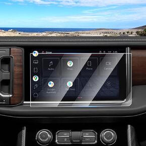 قطعتان من واقي الشاشة لسيارة Toyota Venza 2021-2025، واقي شاشة لمس 12.3 بوصة من الزجاج المقسى، غطاء شاشة عرض الملاحة، طبقة حماية للمعلومات والترفيه in Kuwait