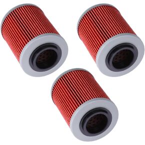 3 PCS Filters لقائد Can-AM بومباردييه أوتيلاندر ماكس 330 400 650 800 500 1000 DS650 DS650X BAJA استبدال HF152 و KN152