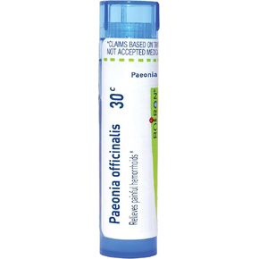 Boiron Paeonia Officinalis 30C for Painful Hemorrhoids - 80 Pellets