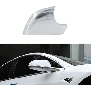 fit For Tesla Model Y Front Wing Mirror Cover Holder Lower Tray 2018-2024， Side Mirror Bottom Cover Replacement for Tesla Model Y Wing Repair (right side black)