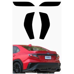 Reflector Tint Compatible with 2022-2025 Subaru WRX. Pre-Cut Vinyl Film That Black Out The Rear Side Markers and reflectors.
