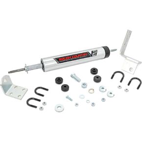 Rough Country V2 Steering Stabilizer for 1988-2006 Chevy/GMC 1500 4WD - 8732670