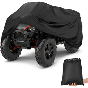 غطاء Kemimoto ATV ، غطاء مدهش في الهواء الطلق مقاوم للماء يتوافق مع Kawasaki Polaris Sportman 450 570 850 Brute Force Raptor ، 100Lx43Wx 47H Inch