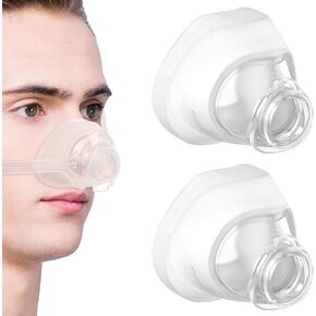 2 حزمة وسائد ختم موثوقة للاستبدال التي تقل عن تهيج WISP محسّنة لوازم CPAP الراحة - كبيرة