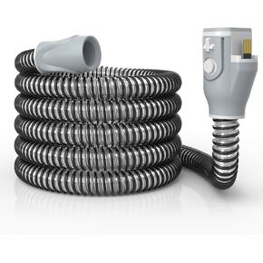 خرطوم جهاز التنفس التدفئة CPAP المطورة ، 22 مم × 1.8 متر/6 أقدام فقط من أجل Airsense 10 و Aircurve 10 (ليس لـ Airsense 11) - استبدل الخطوط المناخية CPAP القابلة لإعادة الاستخدام CPAP مستلزمات أنابيب ساخنة
