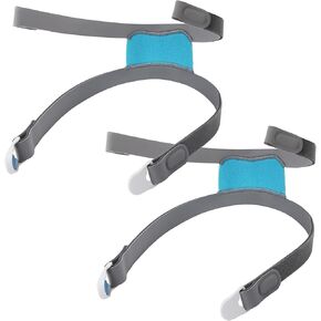 Replacement Headgear Strap Fit for Airfit F-30i Stronger Elasticity Fully adjustable straps for a customized fit Include 1pcs Headgear + 2pcs Clips