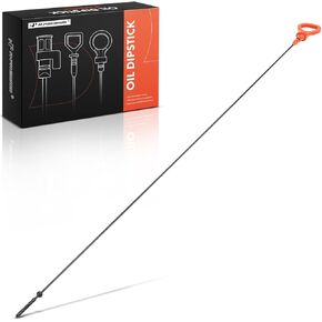 A-Premium Engine Oil Dipstick Dip Stick Compatible with Audi A4 2002-2005, A6/A6 Quattro 2002-2004, A4 Quattro 2002-2006, Engine Oil Level Dipstick