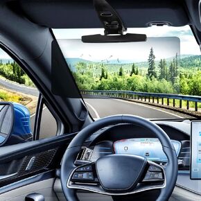 Car Visor Extender Sun Blocker ، Sun Visor Extender للسيارة ، حماية العين المحسّنة ، التثبيت السهل والاستخدام المرن ، مثالي للقيادة الآمنة والمريحة في جميع المركبات