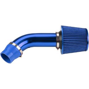 Cold Air Intake Kit with Filter Heat Shield (Blue)