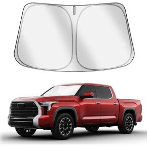 Car Windshield Sun Shade Compatible with GMC Canyon 2023-2025 Accessories, Foldable Window Sunshade Block UV Rays and Sun Heat