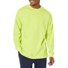 Amazon Essentials Men's Long-Sleeve T-Shirt Oversized-Fit Organic Cotton in Kuwait