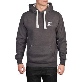 Noctua NP-H1.grey, Unisex Premium Branded Hoodie Sweatshirt (Grey) (L)
