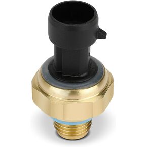 A-Premium Manifold Fuel Pressure Sensor [3 Pins] Compatible with Ford, Freightliner, Peterbilt, Kenworth, Blue Bird, Crane Carrier & Sterling Truck Models - F-650, F-750, Low Entry, FC70, MT45, MT55